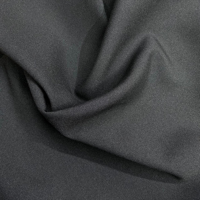 Pound A Metre 3 Metre 3 Metres Heavy Suiting Panama 55" Wide - (Black)