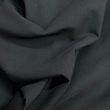 Pound A Metre 3 Metre 3 Metres Heavy Suiting Panama 55" Wide - (Black)