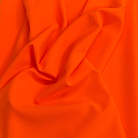 Pound A Metre 3 Metre 3 Metres Heavy Suiting Panama 55" Wide - (Orange)