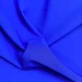 Pound A Metre 3 Metre 3 Metres Heavy Suiting Panama 55" Wide - (Royal)