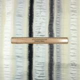 Pound A Metre 3 Metres Heavy Textured Furnishing - 55" Wide - (Cream & Grey)