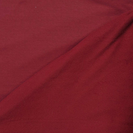 Pound A Metre 3 Metres, Heavy-Weight Cotton Brushed Sweatshirt Jersey 55” Wide - (Maroon)