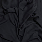 Pound A Metre 3 Metres, Heavy-Weight Cotton Sweatshirt Jersey 55” Wide (Black) (EOL)