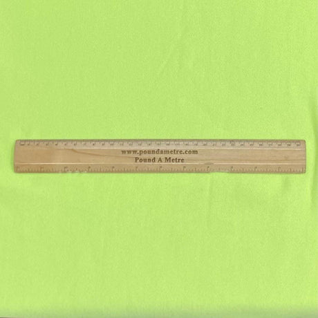 Pound A Metre 3 Metres, Heavy-Weight Cotton Sweatshirt Jersey 55” Wide (Lime Green)