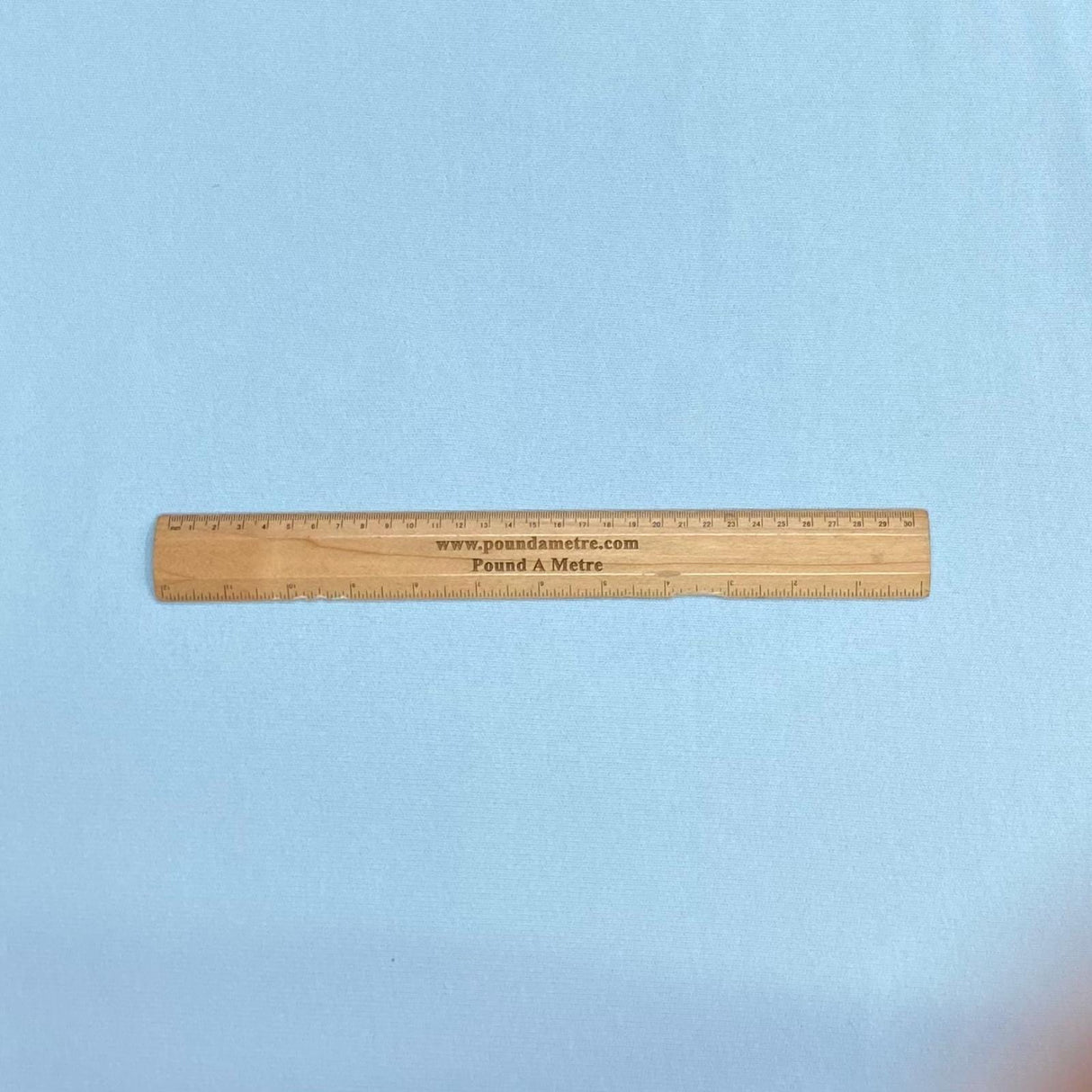 Pound A Metre 3 Metres, Heavy-Weight Cotton Sweatshirt Jersey 55” Wide (Sky)