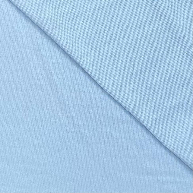 Pound A Metre 3 Metres, Heavy-Weight Cotton Sweatshirt Jersey 55” Wide (Sky)