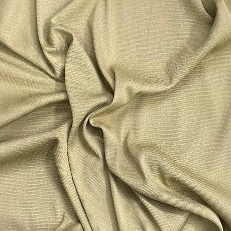 Pound A Metre 3 Metres Heavy-Weight Cotton Sweatshirt Jersey Fabric – 55" Wide (Khaki)