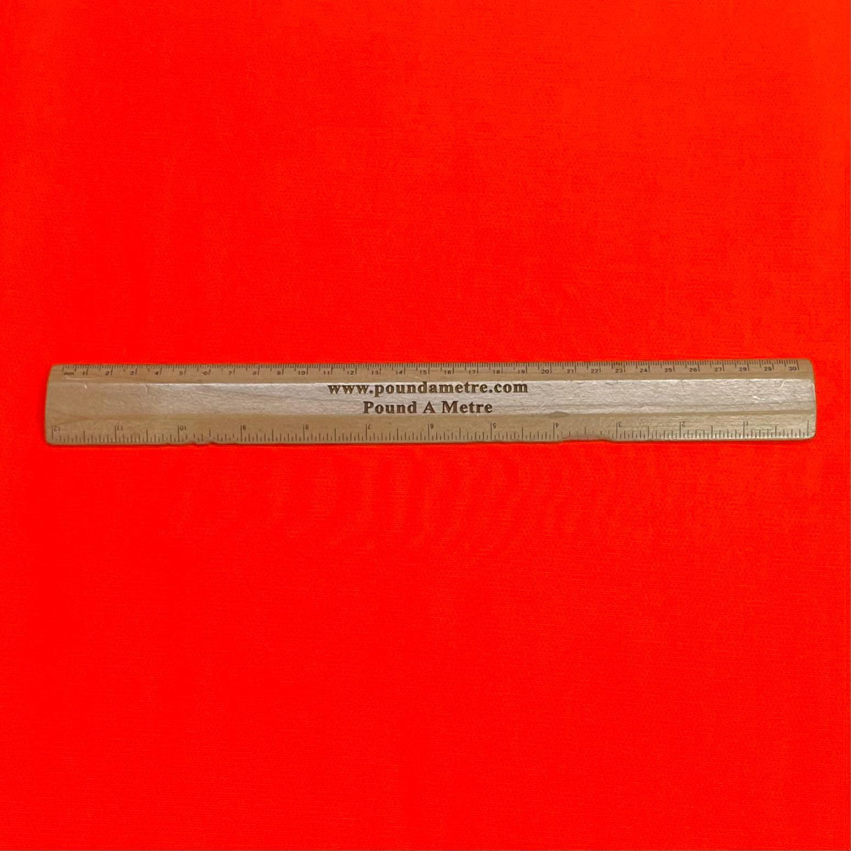 Pound A Metre 3 Metres Heavyweight Jersey – 55" Wide (Orange)
