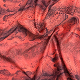 Pound A Metre 3 Metres Heavyweight Printed Jersey- 55" Wide (Snake)