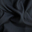Pound A Metre 3 Metres Heavyweight Ribbed Jersey- 55" Wide (Black)