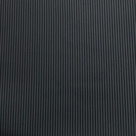 Pound A Metre 3 Metres 3 Metres Heavyweight Ribbed Jersey- 55" Wide (Black)