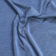Pound A Metre 3 Metres Heavyweight Ribbed Jersey- 55" Wide (Denim)