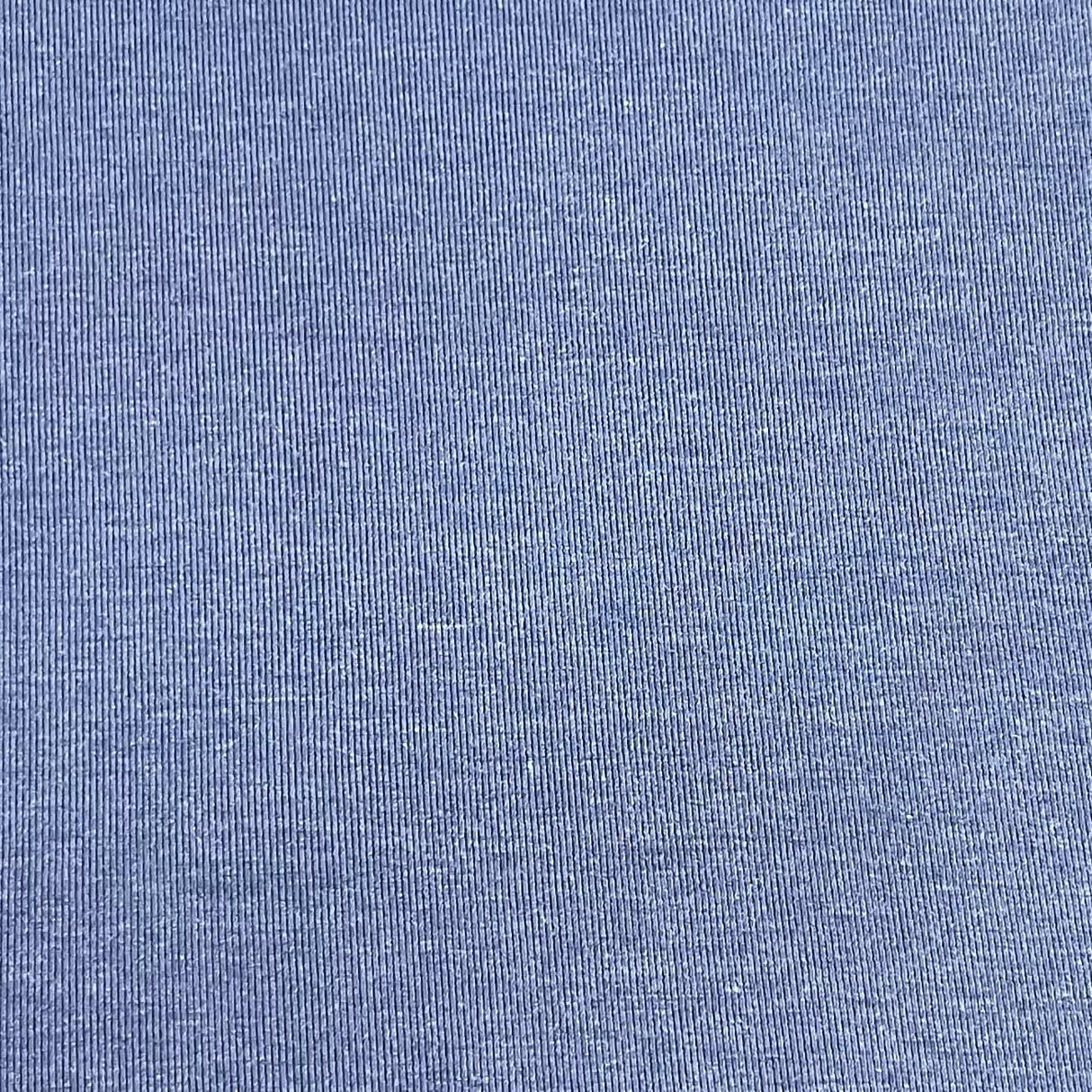 Pound A Metre 3 Metres Heavyweight Ribbed Jersey- 55" Wide (Denim)