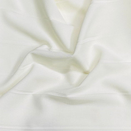 Pound A Metre 3 Metres Heavyweight Ribbed Jersey- 55" Wide (Off-White) (EOL)