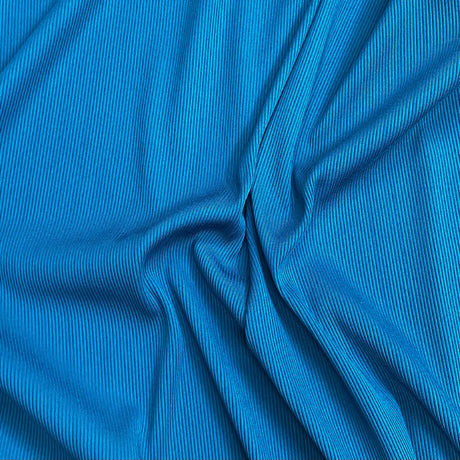 Pound A Metre 3 Metres Heavyweight Ribbed Jersey- 55" Wide (Teal)