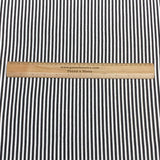 Pound A Metre 3 Metres Heavyweight Ribbed Jersey- 55" Wide (Zebra)