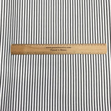 Pound A Metre 3 Metres 3 Metres Heavyweight Ribbed Jersey- 55" Wide (Zebra)