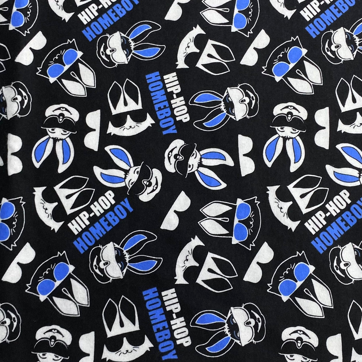 Pound A Metre 3 Metres High Quality Brushed Cotton - 45" Wide (Hip-Hop Bunny)