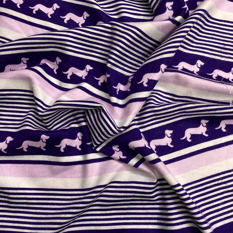 Pound A Metre 3 Metres 3 Metres High Quality Brushed Cotton - 45" Wide (Puppies)