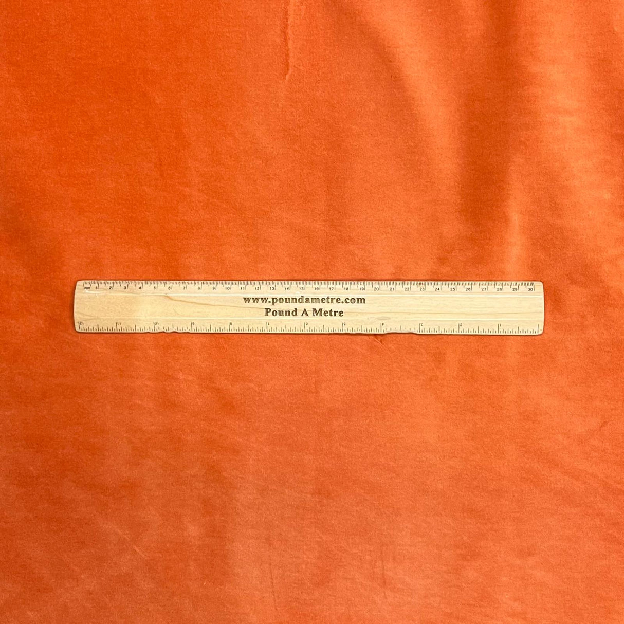 Pound A Metre 3 Metres Jacket Weight Fabric – 55" Wide (Orange)