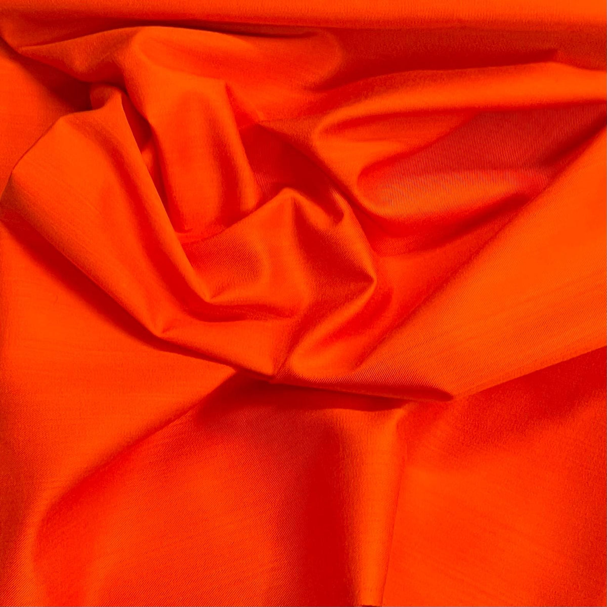 Pound A Metre 3 Metres Linen Look Fabric – 55” Wide (Orange)