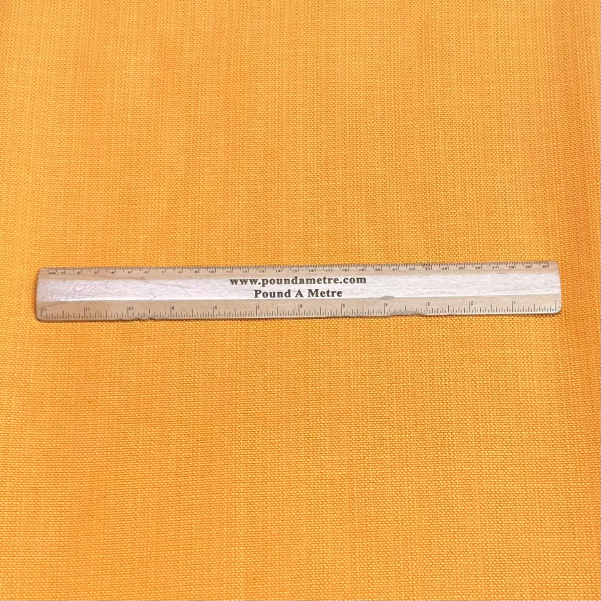 Pound A Metre 3 Metres Linen Look Fabric – 55” Wide (Orange)