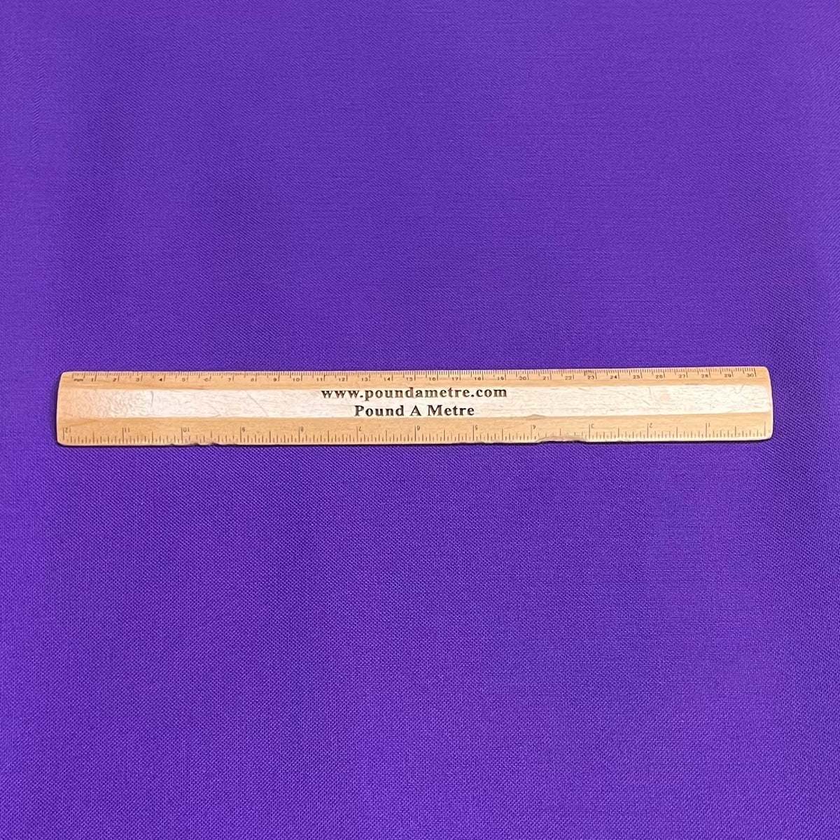 Pound A Metre 3 Metres Linen Look Fabric – 55” Wide (Purple)
