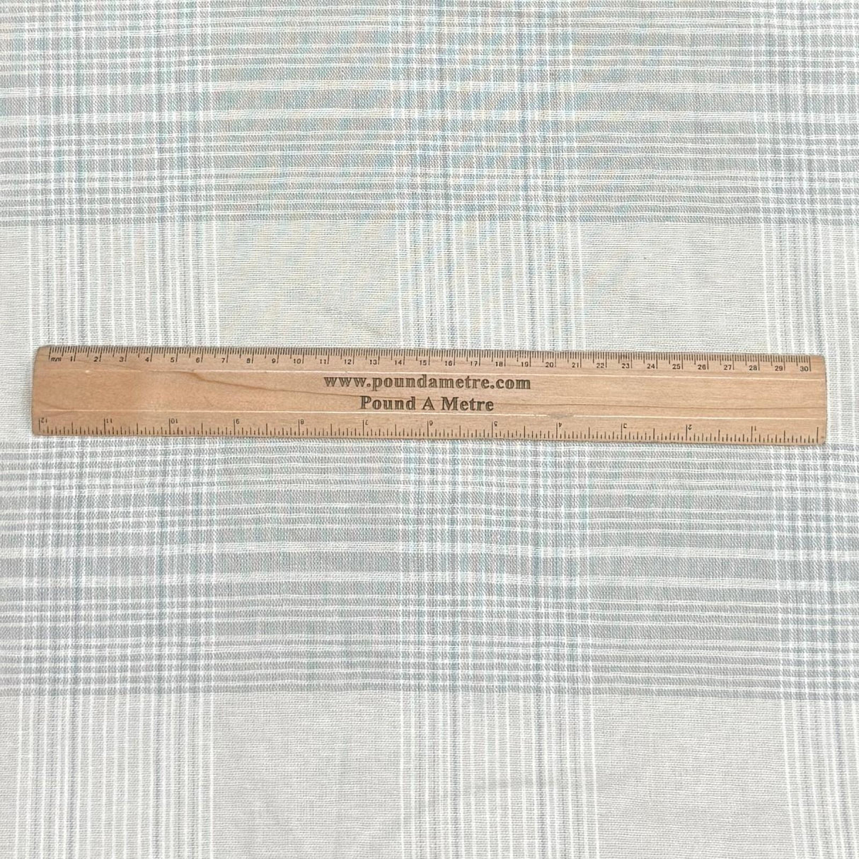 Pound A Metre 3 Metres Linen Look Fabric - 55" Wide - (Silver)