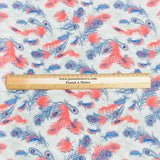 Pound A Metre 3 Metres Luxurious Blackout Fabric- 55" (Feathers)