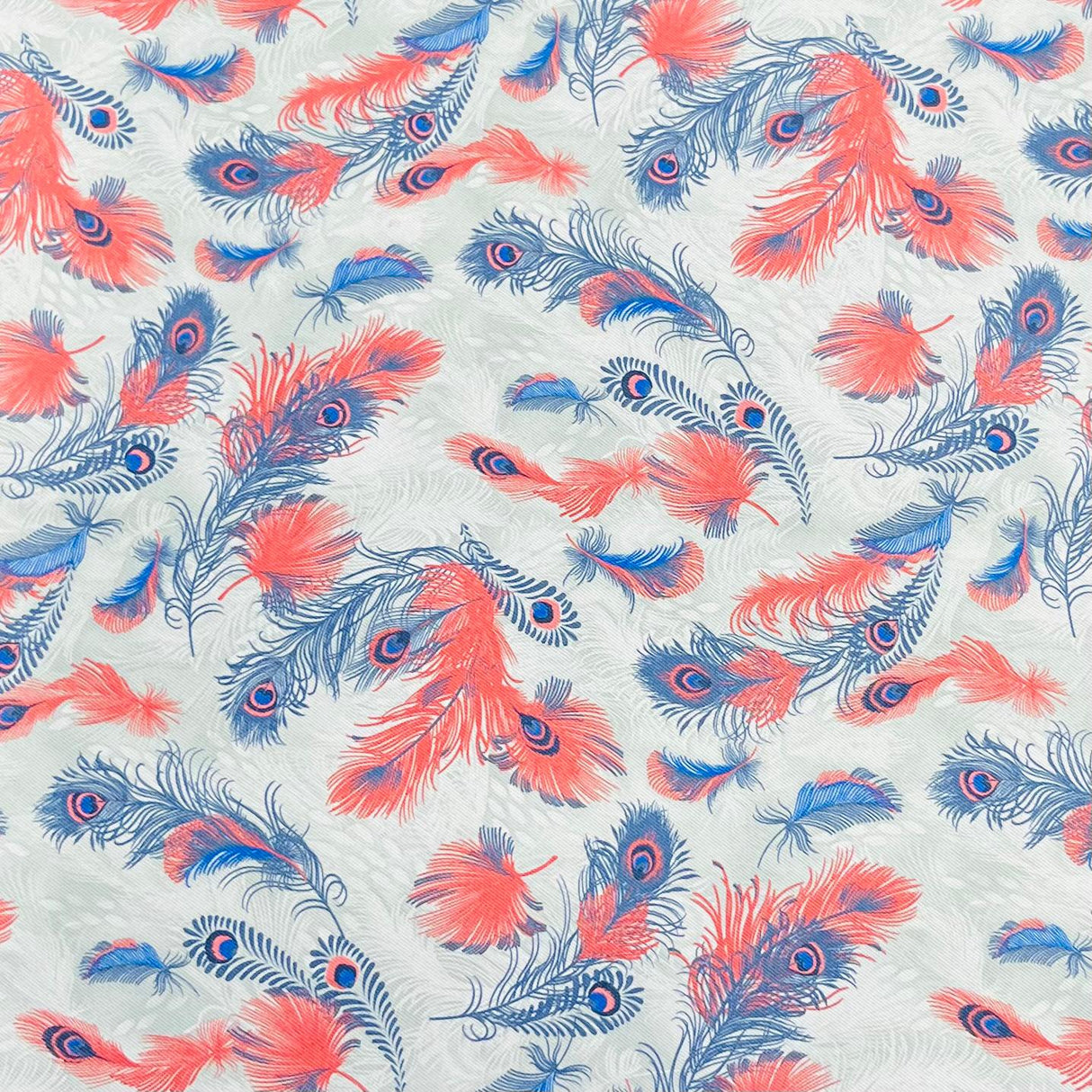 Pound A Metre 3 Metres Luxurious Blackout Fabric- 55" (Feathers)