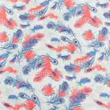 Pound A Metre 3 Metres Luxurious Blackout Fabric- 55" (Feathers)