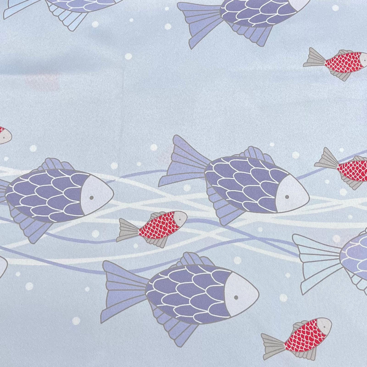 Pound A Metre 3 Metres Luxurious Blackout Fabric- 55" (Fish)