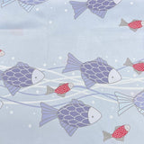 Pound A Metre 3 Metres Luxurious Blackout Fabric- 55" (Fish)