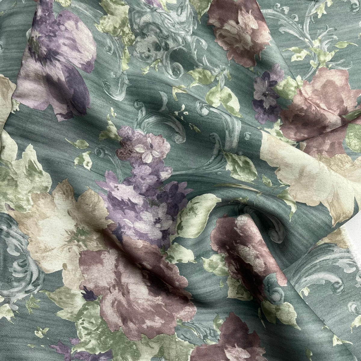 Pound A Metre 3 Metres Luxurious Blackout Fabric- 55" (Swamp)