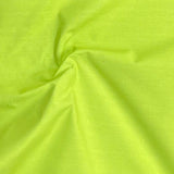 Pound A Metre 3 Metres Luxurious Cotton Feel Fabric – 55" Wide (Lime Green)