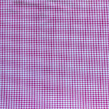Pound A Metre 3 Metres, Luxurious Cotton Feel Fabric 55” Wide (Pink Check)