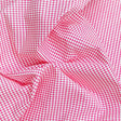Pound A Metre 3 Metres, Luxurious Cotton Feel Fabric 55” Wide (Pink Check)