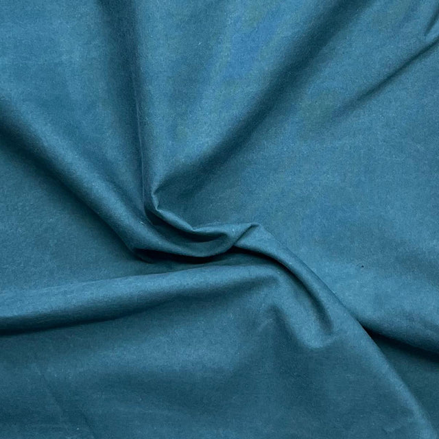 Pound A Metre 3 Metres, Luxurious Cotton Feel Fabric 55” Wide (Teal)