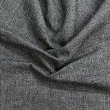 Pound A Metre 3 Metres Luxurious Cotton Linen Fabric – 45" Wide (Black)