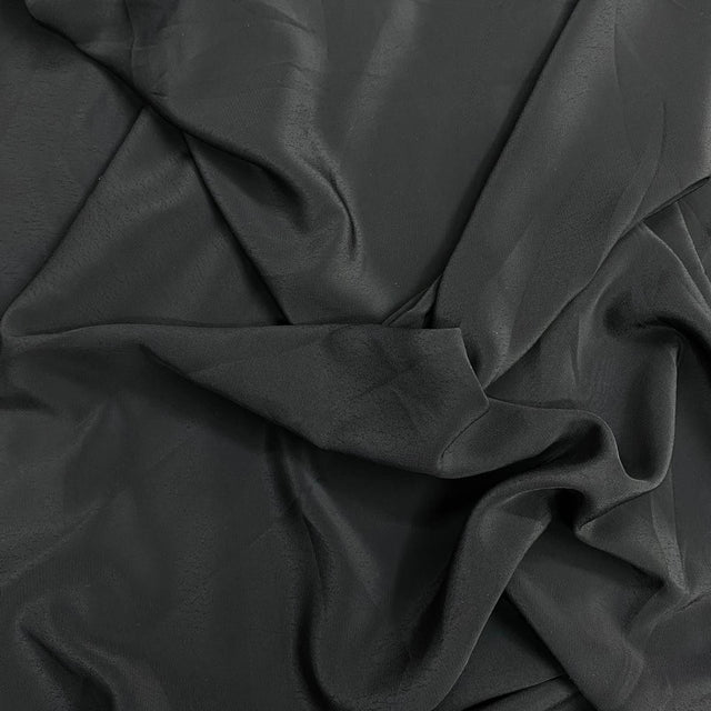 Pound A Metre 3 Metres Luxurious Crepe Duchenne 60' Wide (Black)