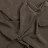 Pound A Metre 3 Metres Luxurious Crepe Duchenne 60' Wide (Brown)