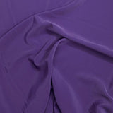 Pound A Metre 3 Metres Luxurious Crepe Duchenne 60' Wide (Purple)