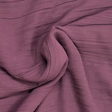 Pound A Metre 3 Metres Luxurious Crinkle Chiffon – 55" Wide (Maroon)
