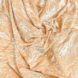 Pound A Metre 3 Metres Luxurious Crushed Spandex Velvet 55" Wide (Beige)