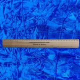 Pound A Metre 3 Metres Luxurious Crushed Spandex Velvet 55" Wide (Blue)