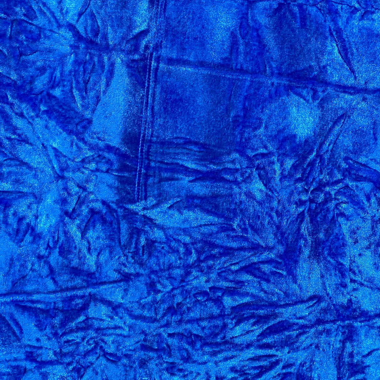Pound A Metre 3 Metres Luxurious Crushed Spandex Velvet 55" Wide (Blue)