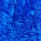 Pound A Metre 3 Metres Luxurious Crushed Spandex Velvet 55" Wide (Blue)