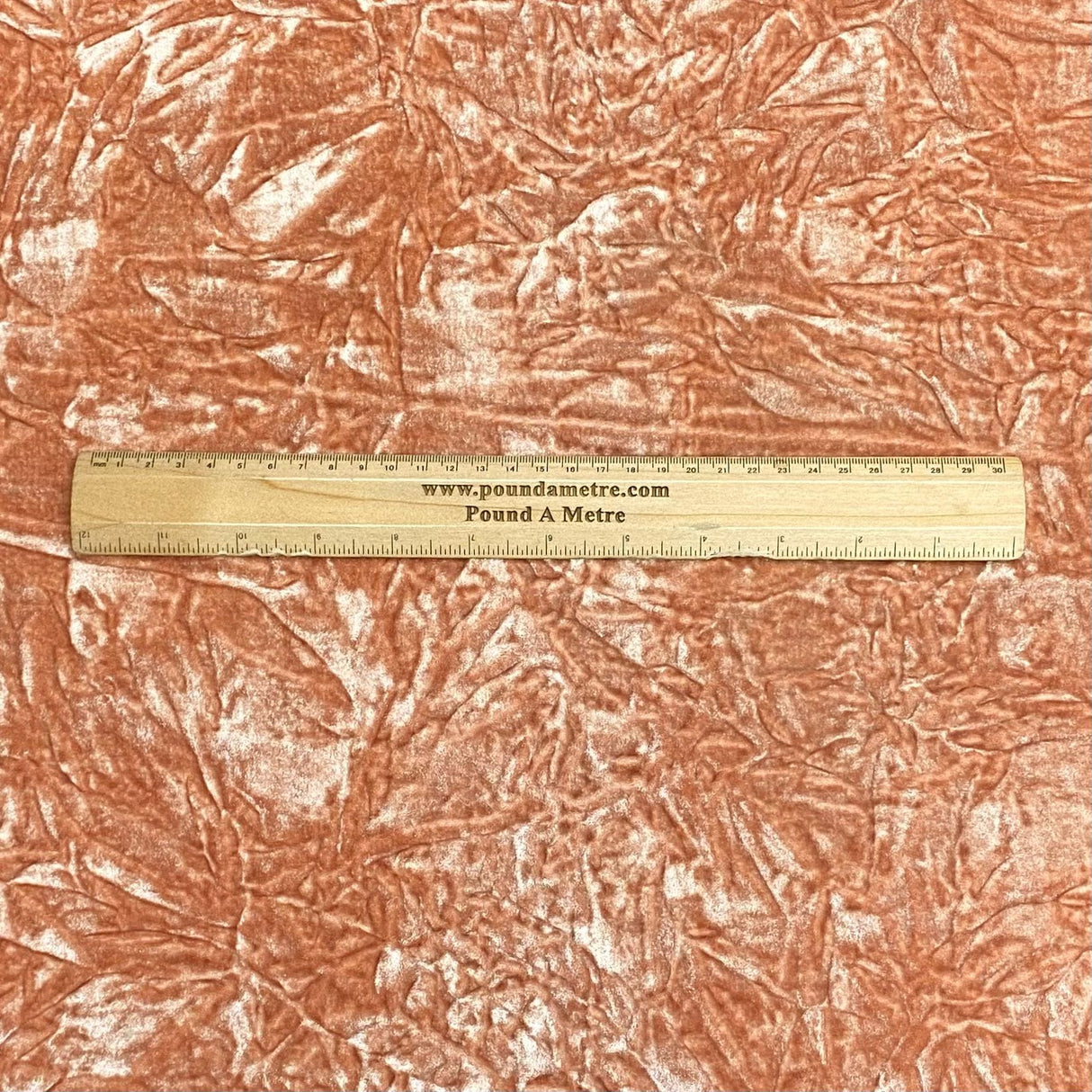 Pound A Metre 3 Metres Luxurious Crushed Spandex Velvet 55" Wide (Brown)