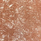 Pound A Metre 3 Metres Luxurious Crushed Spandex Velvet 55" Wide (Brown)