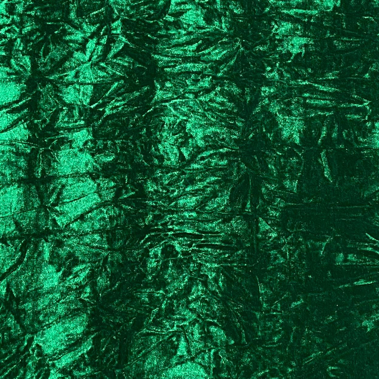 Pound A Metre 3 Metres Luxurious Crushed Spandex Velvet 55" Wide (Dark Green)